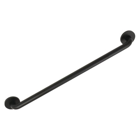 KINGSTON BRASS GLDR814420 42-Inch X 1-1/4-Inch OD ADA Grab Bar, Matte Black GLDR814420